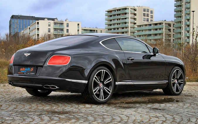 Bentley Continental GT cena 239900 przebieg: 167800, rok produkcji 2013 z Kołaczyce małe 301